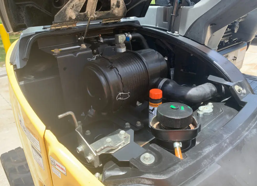 2019 Yanmar VIO55-6A Mini Excavator Blade Bucket Aux Hyd Q/C