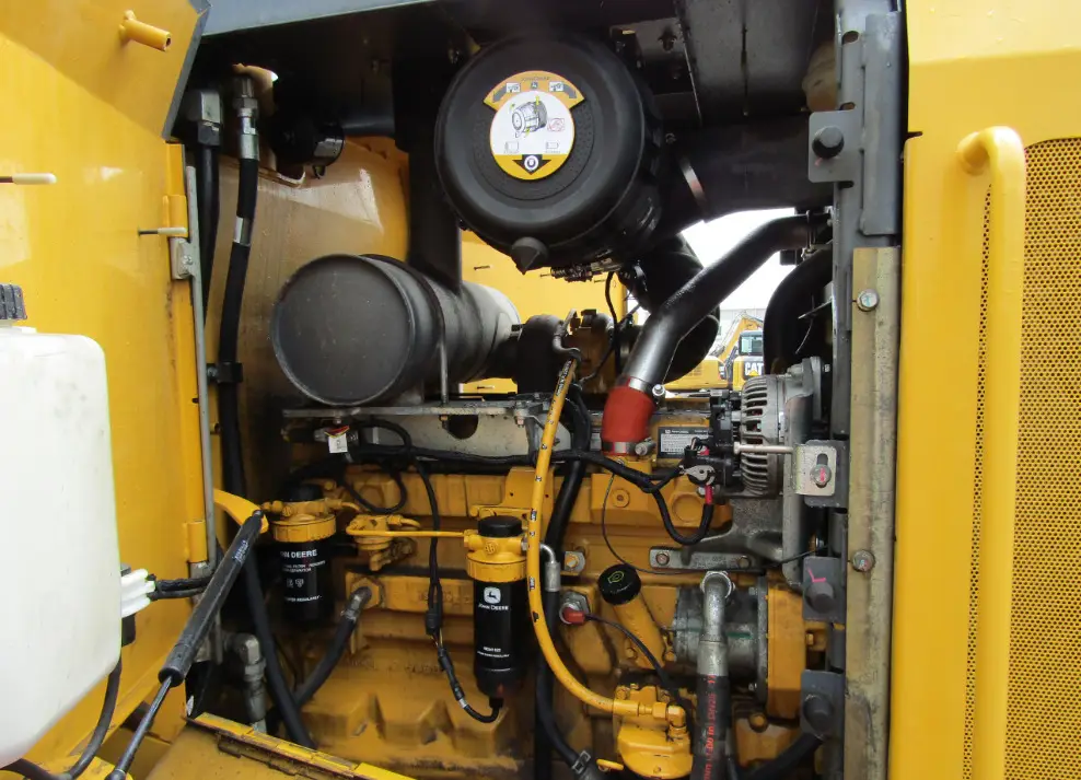 2015 John Deere 524K Wheel Loader Aux Hyd Q/C Craig Bucket Cab LOW HOURS
