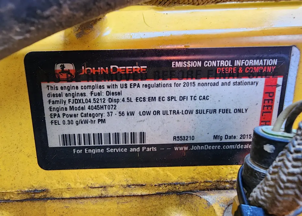 2015 John Deere 310LEP Backhoe Loader