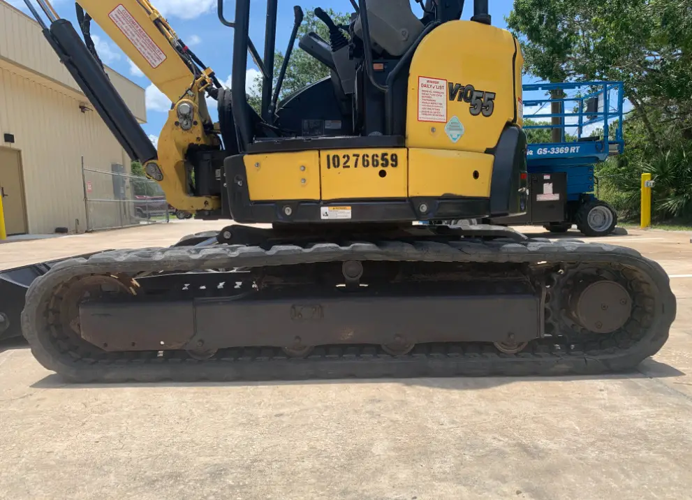 2019 Yanmar VIO55-6A Mini Excavator Blade Bucket Aux Hyd Q/C