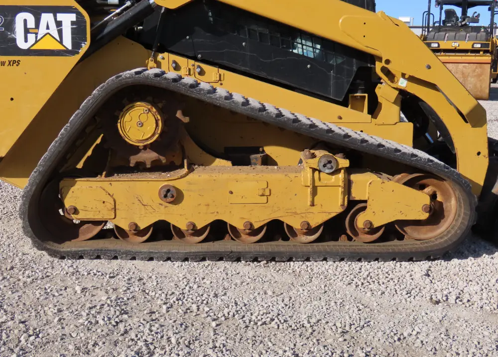 2019 Caterpillar 299D Tracked Skid Steer Track Loader High Flow Cab A/C Hyd Q/C