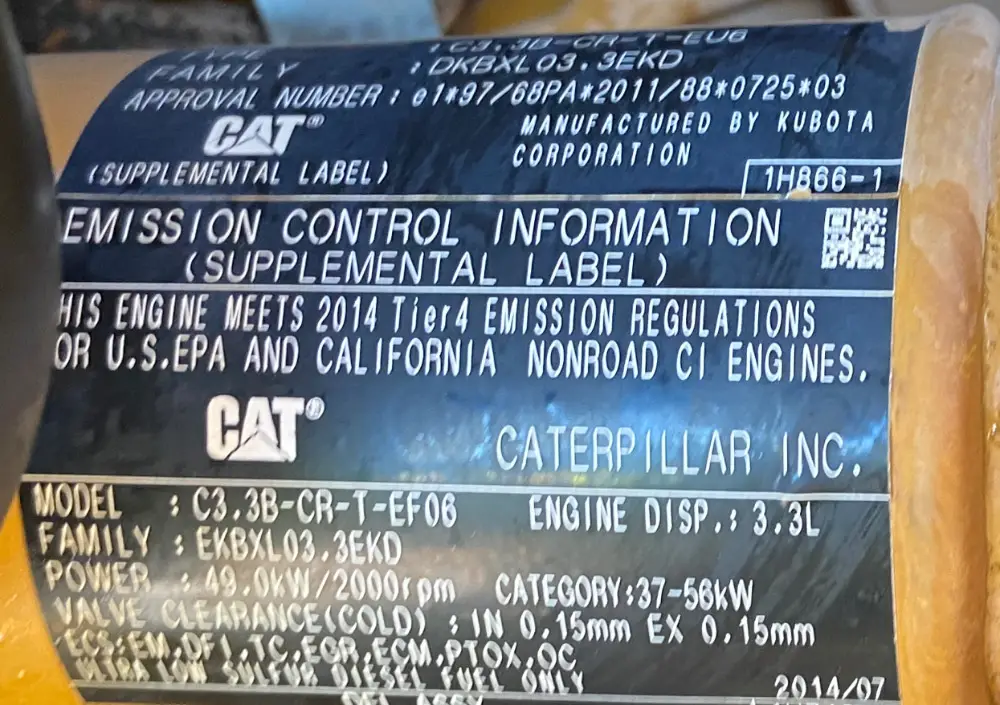 2015 Caterpillar 308E2 CR Midi Hydraulic Excavator Crawler Backhoe CAT