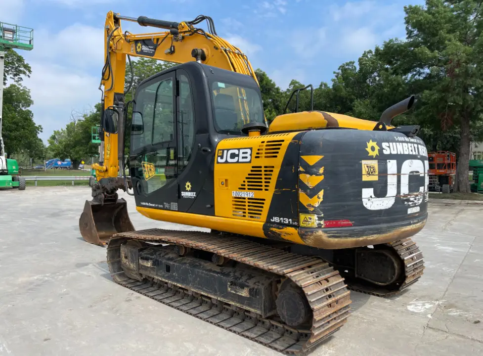 2018 JCB JS131LC Hydraulic Excavator A/C Cab Aux Hyd Thumb 36'' bucket