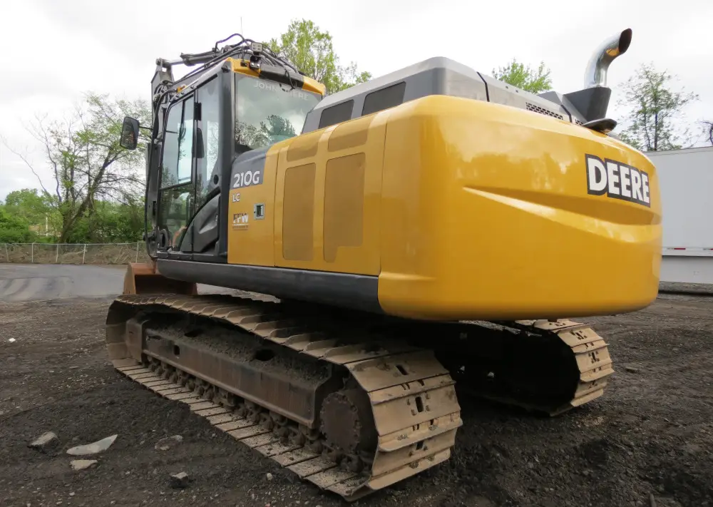 2018 John Deere 210G LC Excavator Trackhoe Auxiliary Hydraulics AC Heat