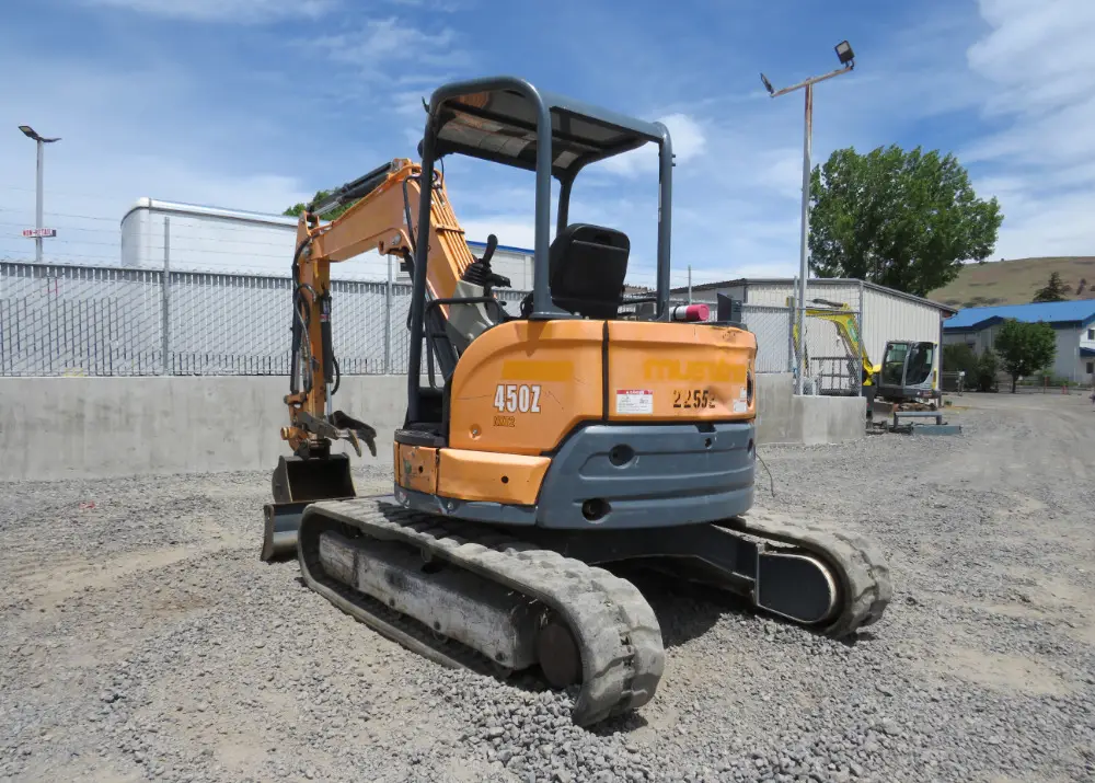 2018 Mustang 450Z Mini Excavator Aux Hyd Bucket Blade Thumb Q/C