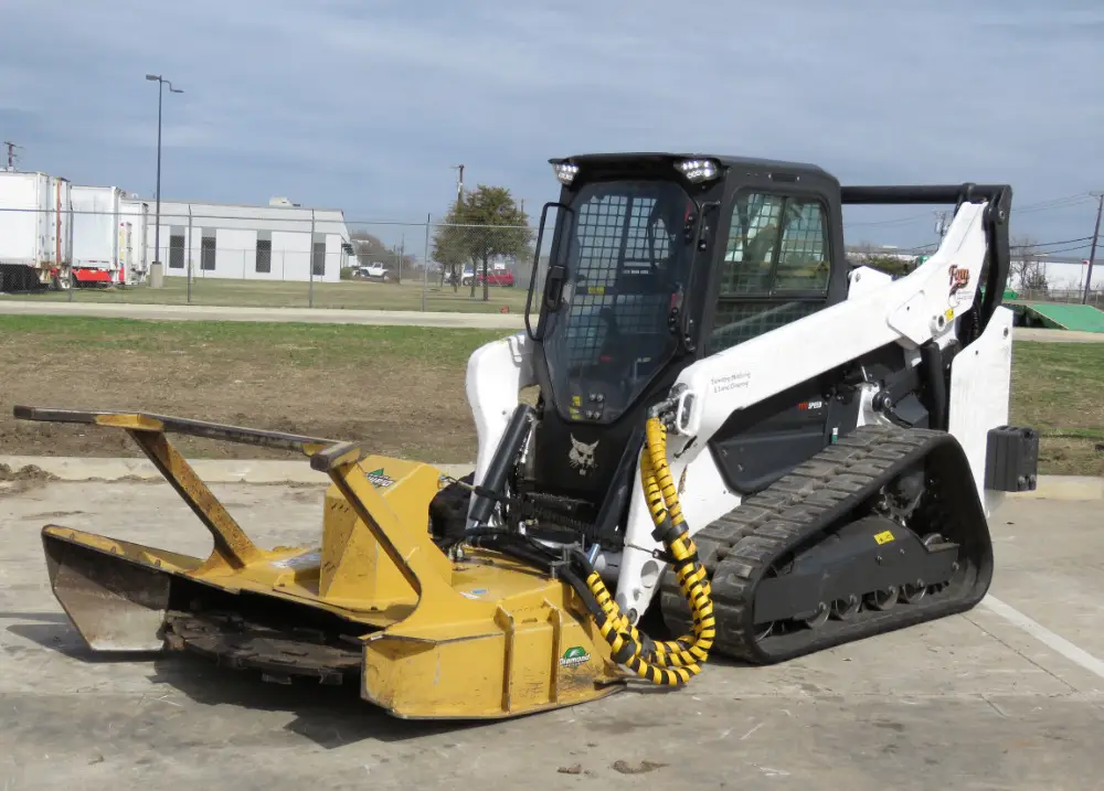 2020 Bobcat T76 Tracked Skid Steer Track Loader Diamond Mowers Mulcher 2 Speed