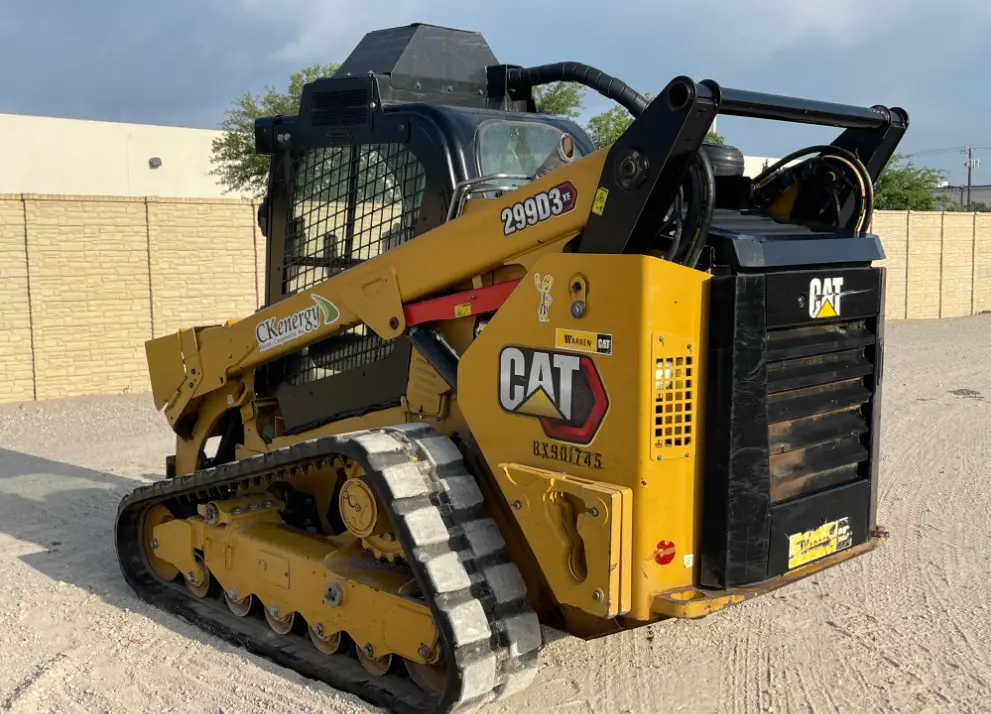2020 Caterpillar 299D3XE Tracked Skid Steer Loader A/C Cab High Flow Hyd
