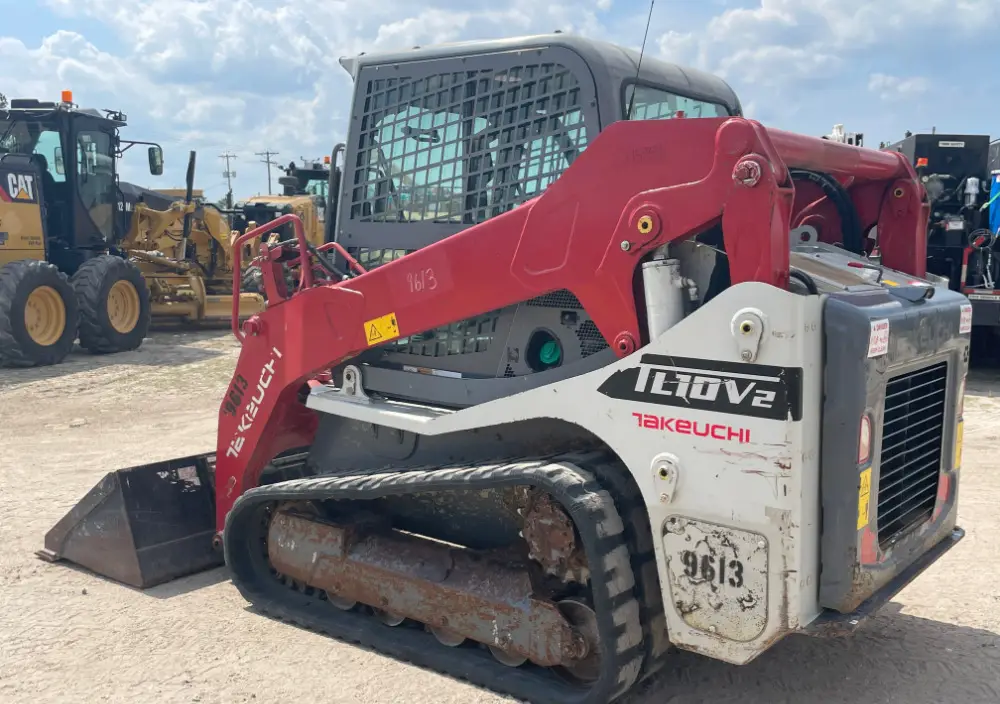 2020 Takeuchi TL10V2-CR Tracked Skid Steer Crawler Loader A/C Aux Hyd Q/C