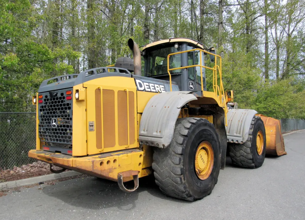 2009 John Deere 844K 4WD Articulating Wheel Loader Cab A/C
