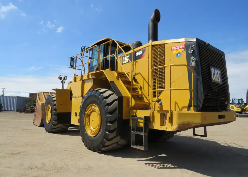 2015 Caterpillar 988K Articulated Wheel Loader A/C Cab Cat C18