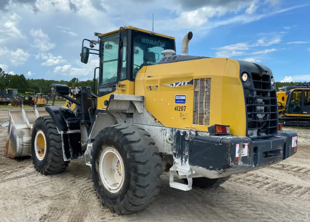 2017 Komatsu WA320-8 165 HP Wheel Loader 3.75 Yard