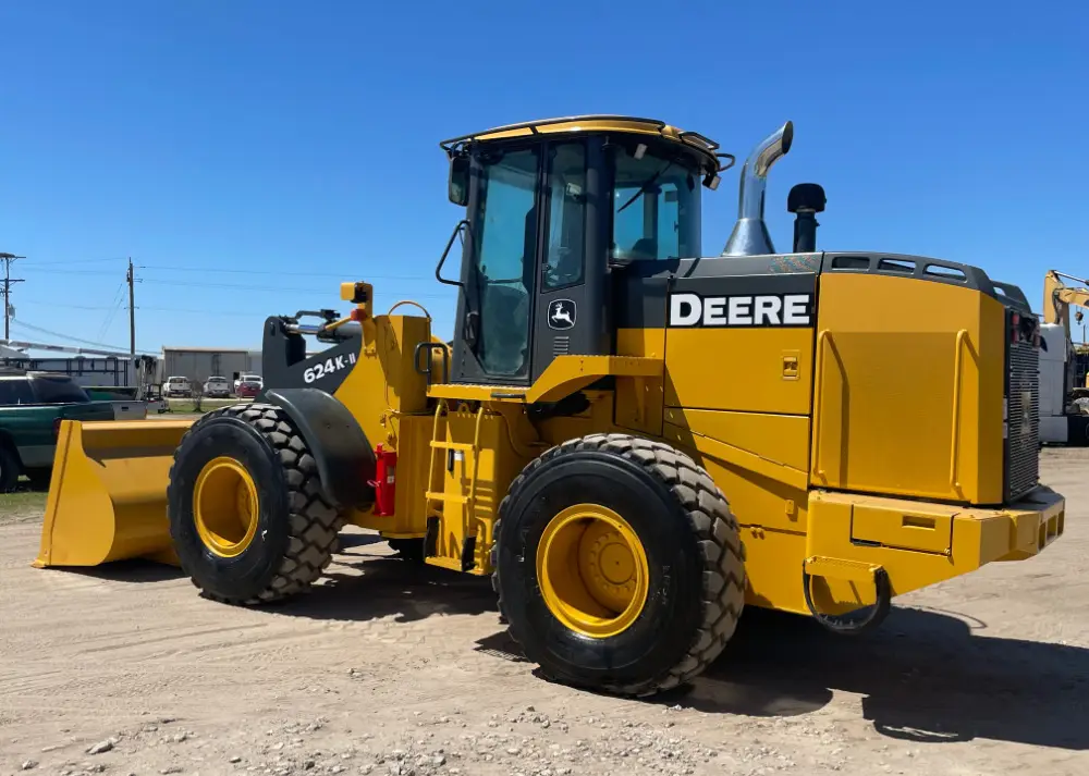 2018 John Deere 624K Series II Wheel Loader A/C Cab Ride Control