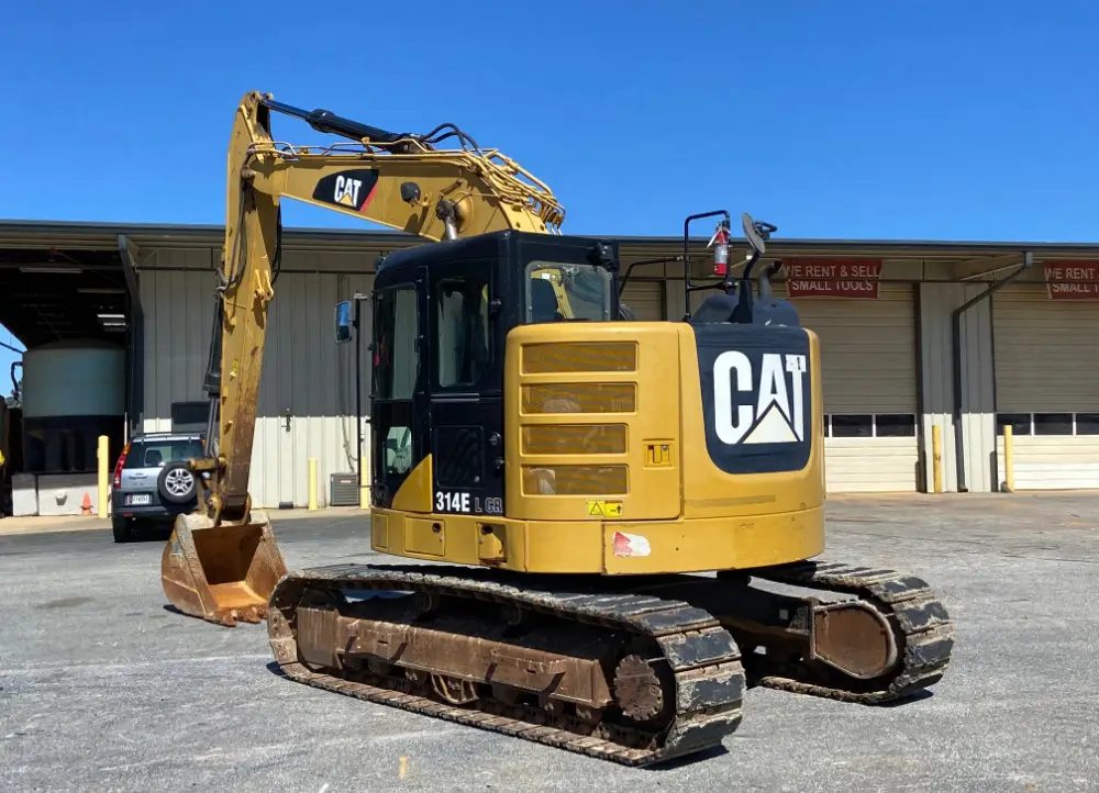 2014 Caterpillar 314E CR Mini Excavator Cab Aux Hyd