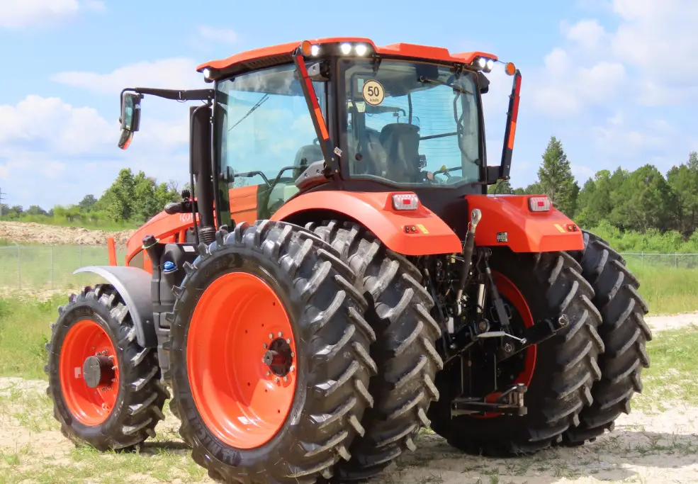 2022 Kubota M8-201 4WD Diesel Tractor w/ Front End Loader Ag Farm Q/A