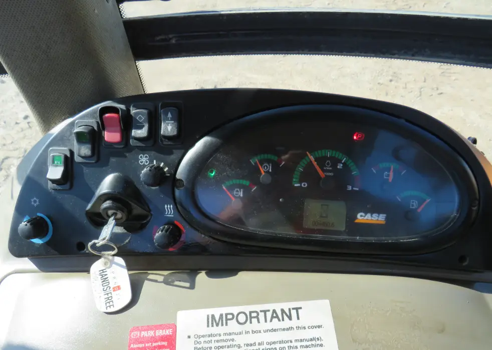 2016 Case 580 Super N 4WD Loader Backhoe Enclosed Bucket