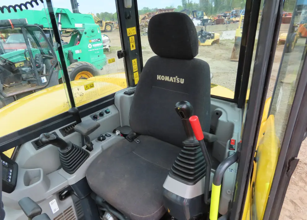 2020 Komatsu PC80MR-5E0 Mini Excavator Thumb Aux Hyd Yanmar Blade Bucket