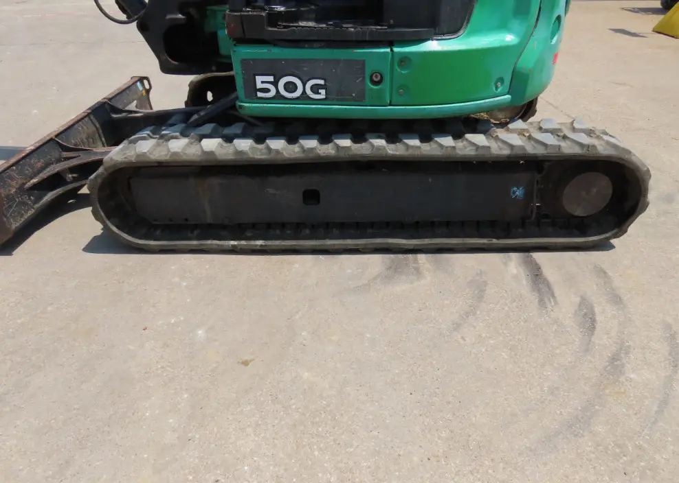 2016 John Deere 50G Mini Excavator Diesel Trackhoe Aux Hydraulics Blade