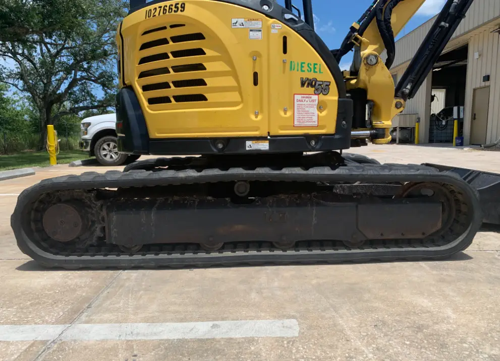 2019 Yanmar VIO55-6A Mini Excavator Blade Bucket Aux Hyd Q/C