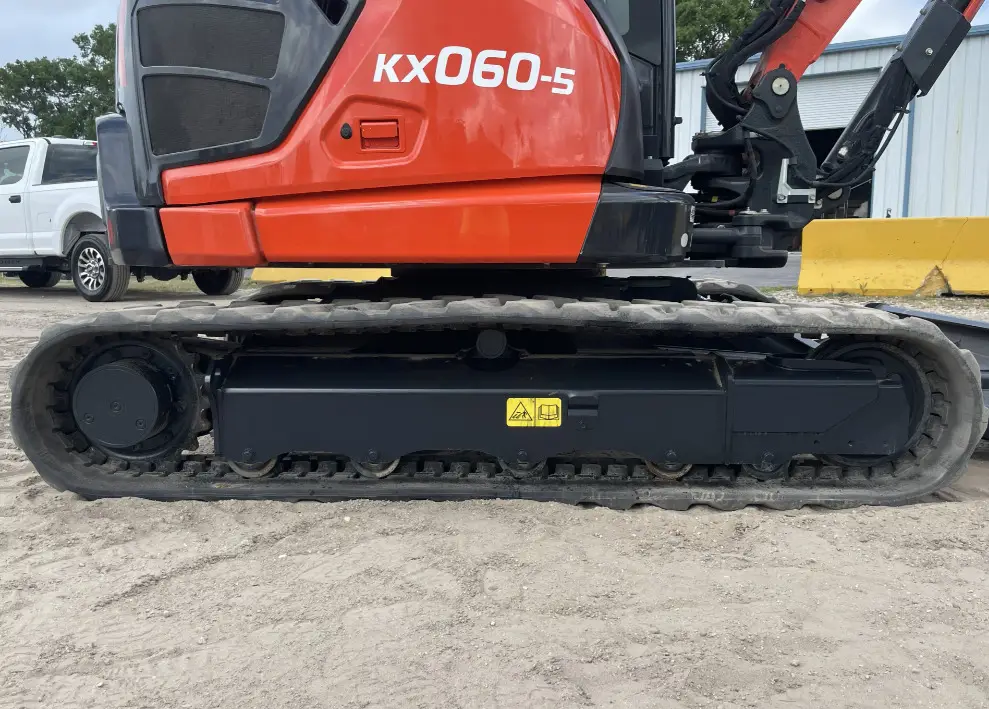 2021 Kubota KX060-5 Mini Excavator Rubber Tracks Cab Backhoe Blade 2-spd