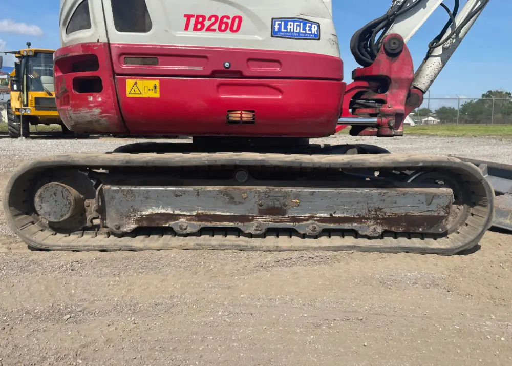 2017 Takeuchi TB260 Mini Excavator Rubber Tracks Backhoe Thumb Diesel
