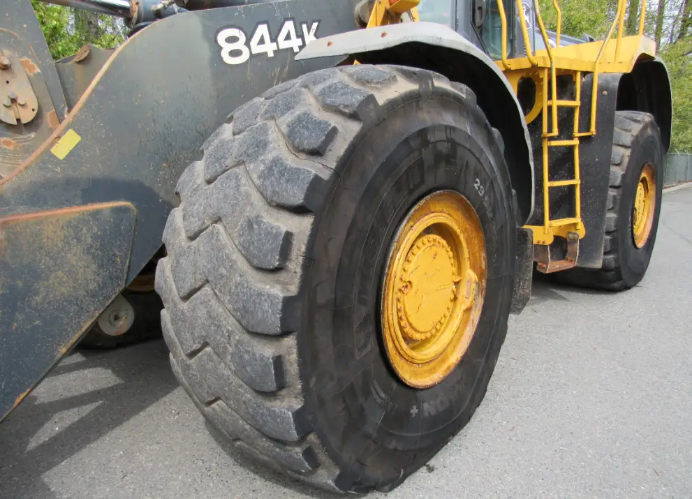 2009 John Deere 844K 4WD Articulating Wheel Loader Cab A/C