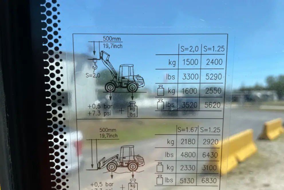 2022 Yanmar V100 Wheel Loader Cab 1 Yard Bucket Diesel NEW