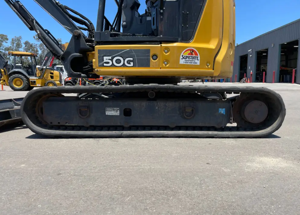 2018 John Deere 50G Mini Excavator Backhoe Aux Hyd Diesel Thumb Bucket