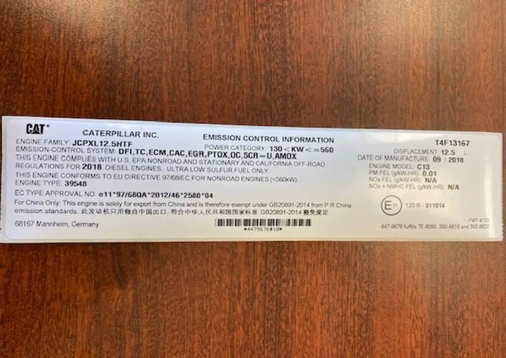 2019 Caterpillar 349FL Hydraulic Excavator Aux Hyd Auto Lube A/C Cab