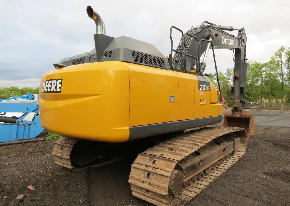 2018 John Deere 210G LC Excavator Trackhoe Auxiliary Hydraulics AC Heat