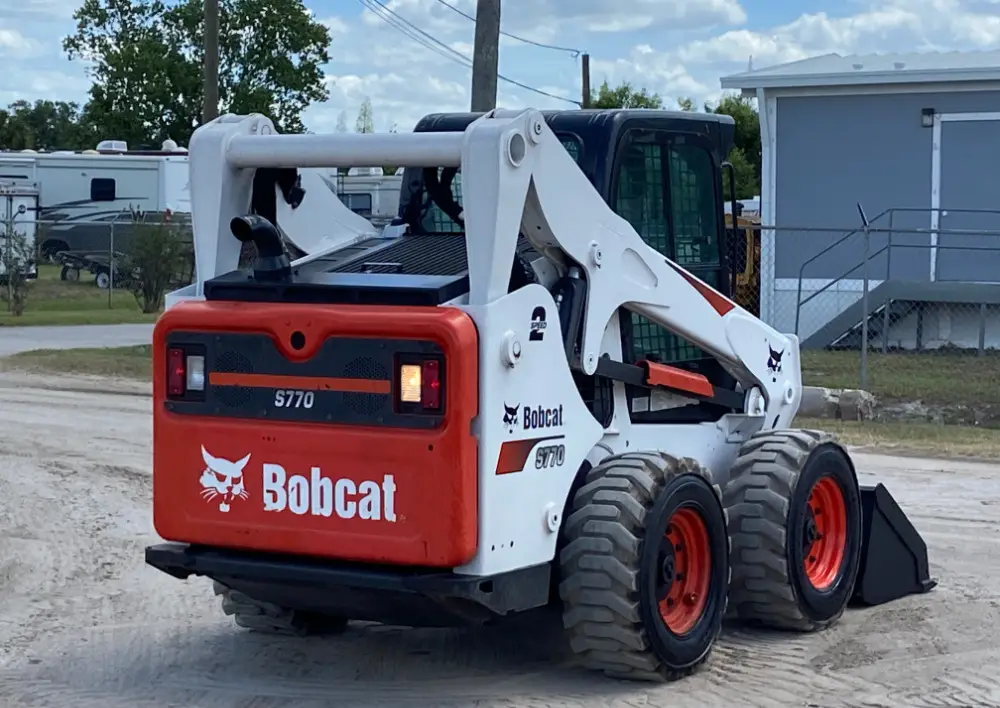 2019 Bobcat S770 Skid Steer Wheel Loader Aux Hyd Diesel Kubota Bucket