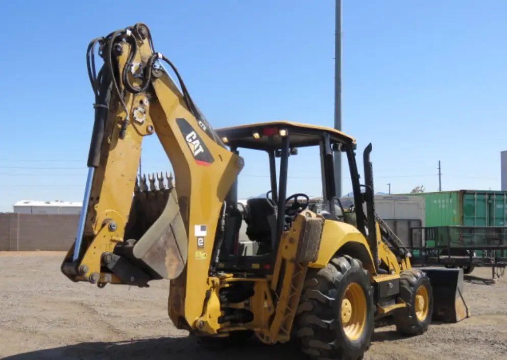 2017 Caterpillar 420F2 IT 4WD Backhoe Loader E-Stick Aux Hyd Q/C