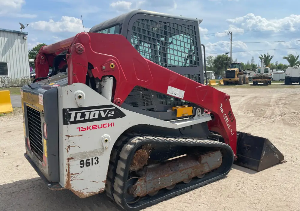 2020 Takeuchi TL10V2-CR Tracked Skid Steer Crawler Loader A/C Aux Hyd Q/C