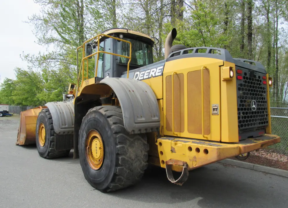 2009 John Deere 844K 4WD Articulating Wheel Loader Cab A/C
