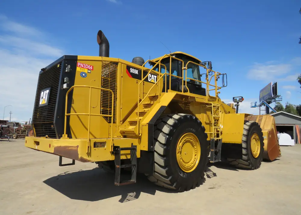 2015 Caterpillar 988K Articulated Wheel Loader A/C Cab Cat C18