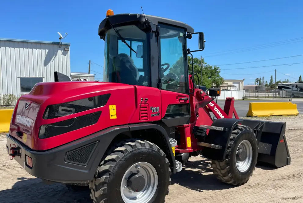 2022 Yanmar V100 Wheel Loader Cab 1 Yard Bucket Diesel NEW