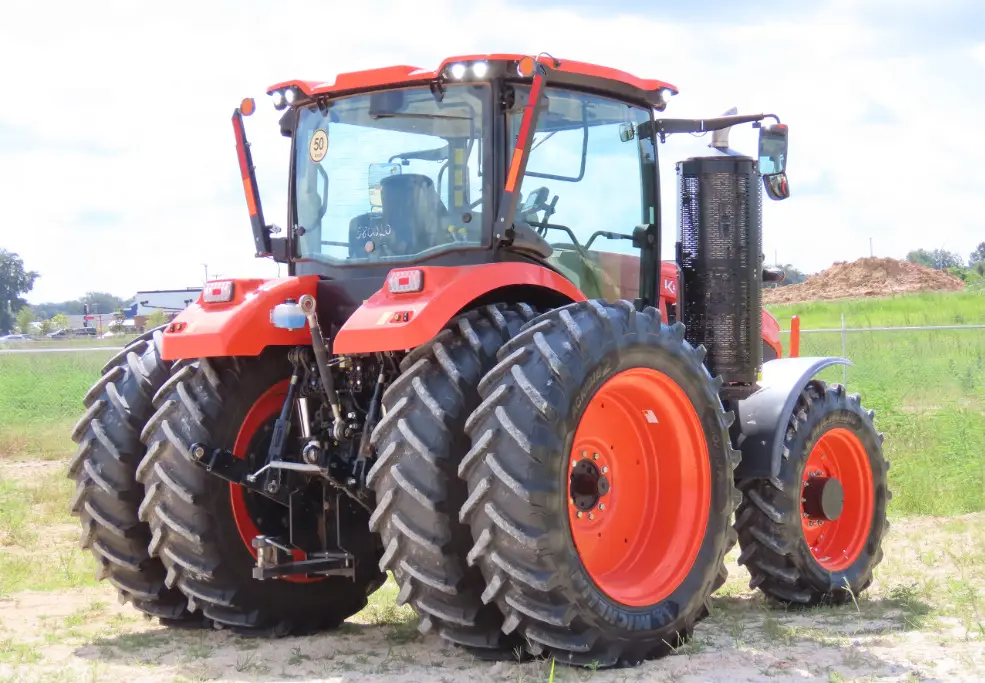 2022 Kubota M8-201 4WD Diesel Tractor w/ Front End Loader Ag Farm Q/A