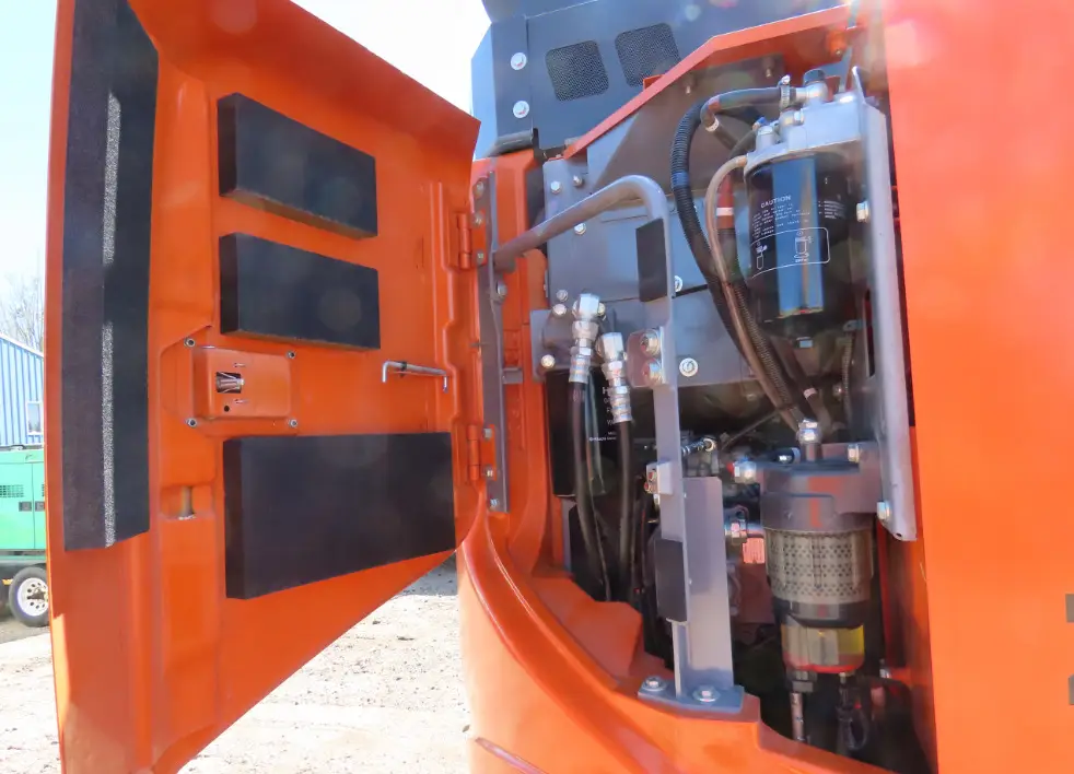 2021 Hitachi ZX135US-6 Excavator Hyd Q/C Aux Hyd Enclosed Cab A/C Izuzu