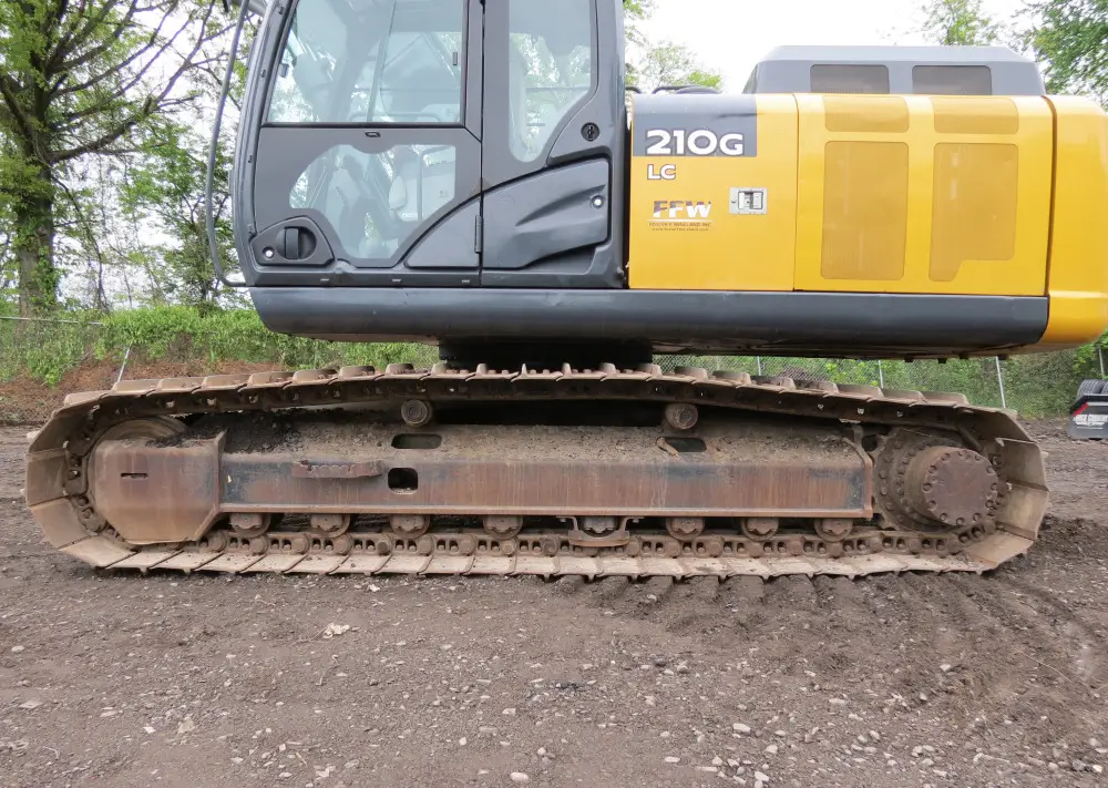 2018 John Deere 210G LC Excavator Trackhoe Auxiliary Hydraulics AC Heat
