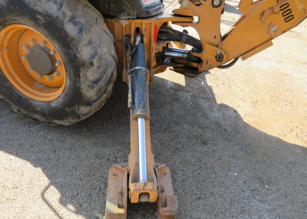 2016 Case 580 Super N 4WD Loader Backhoe Enclosed Bucket
