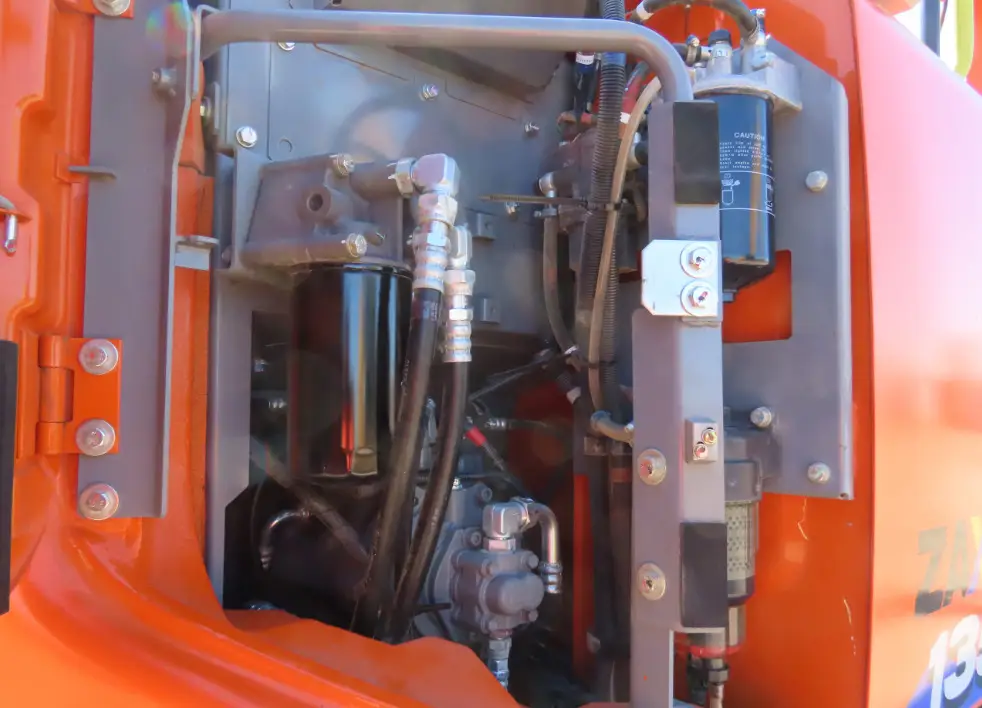 2021 Hitachi ZX135US-6 Excavator Hyd Q/C Aux Hyd Enclosed Cab A/C Izuzu