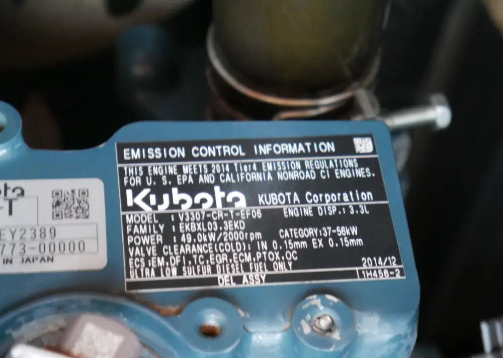 2016 Kubota KX080-4 Hydraulic Mini Excavator Cab Heat A/C Aux Hyd Blade