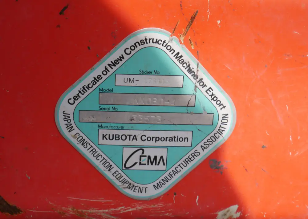 2016 Kubota KX080-4 Hydraulic Mini Excavator Cab Heat A/C Aux Hyd Blade