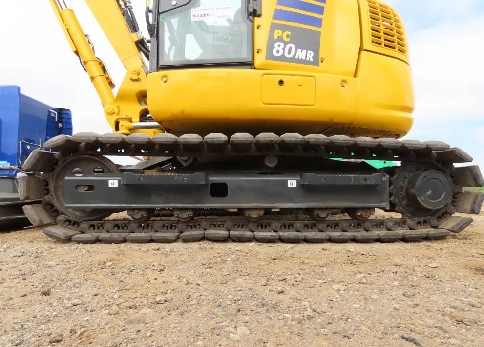 2020 Komatsu PC80MR-5E0 Mini Excavator Thumb Aux Hyd Yanmar Blade Bucket