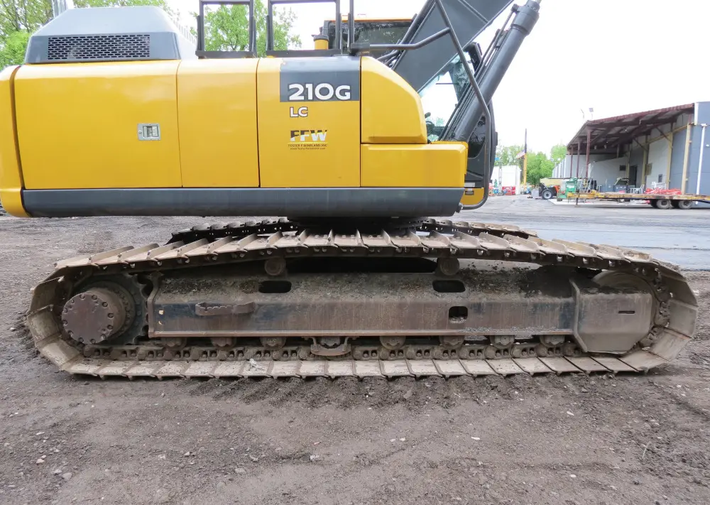 2018 John Deere 210G LC Excavator Trackhoe Auxiliary Hydraulics AC Heat