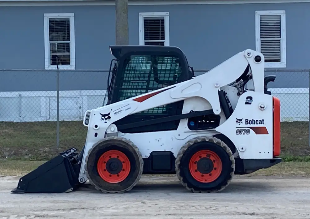 2019 Bobcat S770 Skid Steer Wheel Loader Aux Hyd Diesel Kubota Bucket