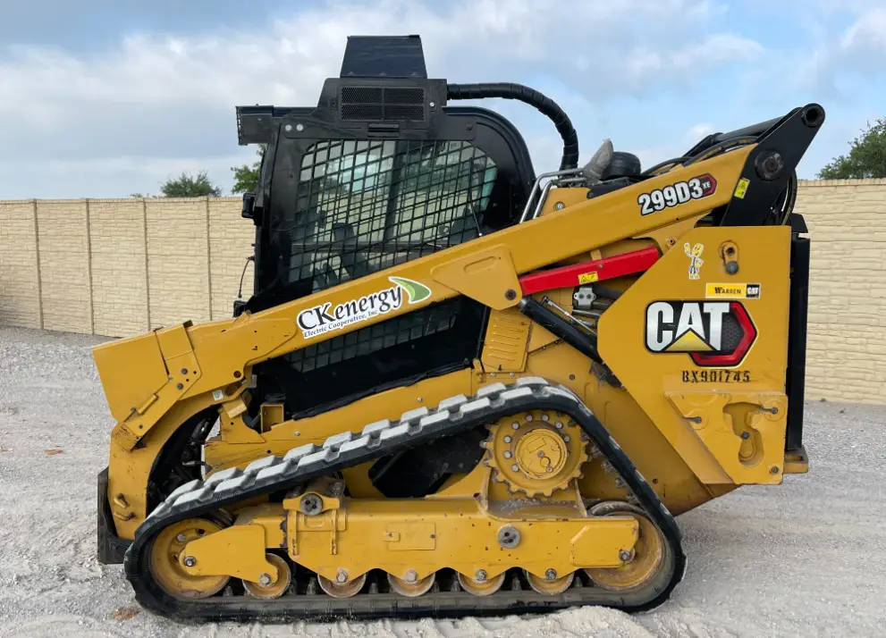 2020 Caterpillar 299D3XE Tracked Skid Steer Loader A/C Cab High Flow Hyd