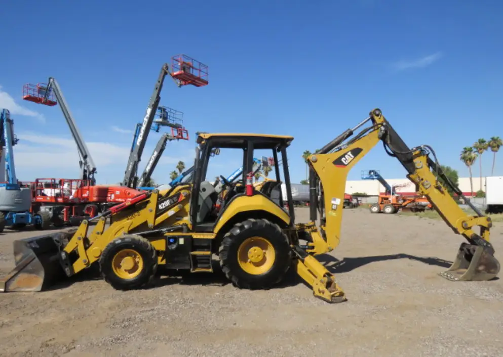 2017 Caterpillar 420F2 IT 4WD Backhoe Loader E-Stick Aux Hyd Q/C
