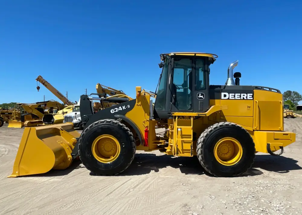 2018 John Deere 624K Series II Wheel Loader A/C Cab Ride Control