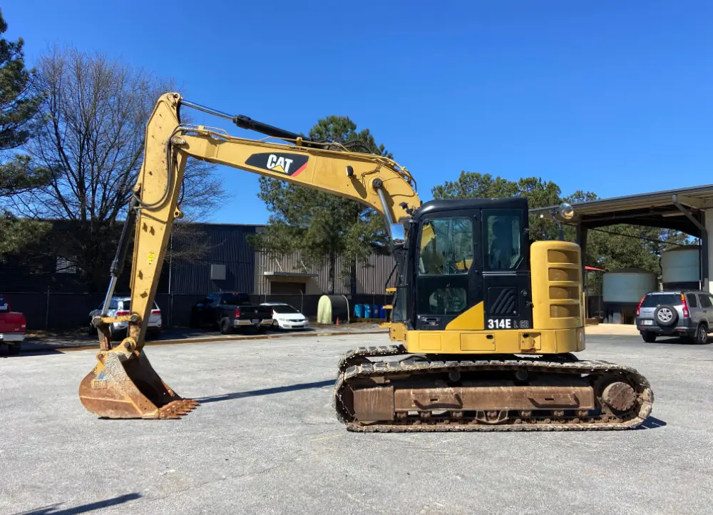 2014 Caterpillar 314E CR Mini Excavator Cab Aux Hyd