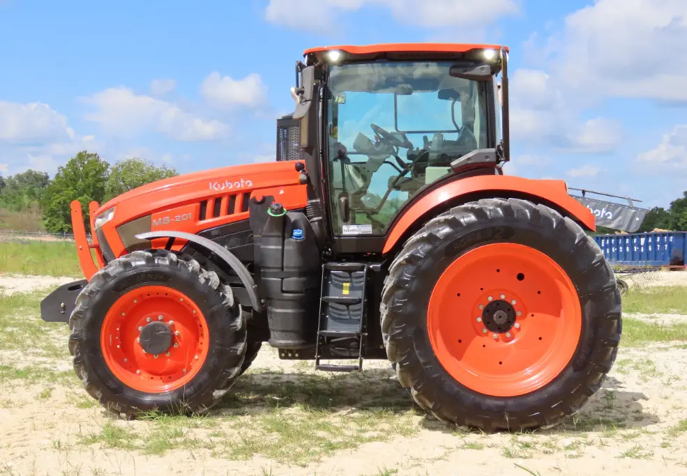 2022 Kubota M8-201 4WD Diesel Tractor w/ Front End Loader Ag Farm Q/A